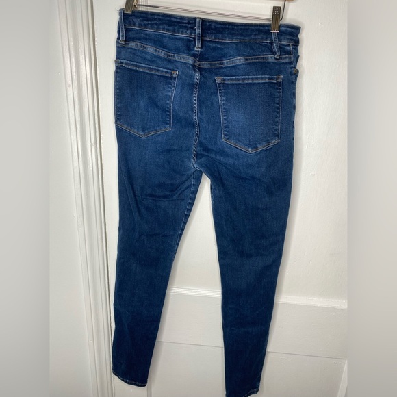 Frame Denim Blue Skinny Jeans - Picture 5 of 6